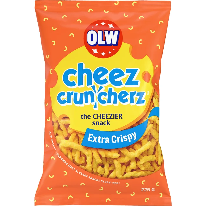 Cheez Cruncherz Extra crispy 225g OLW