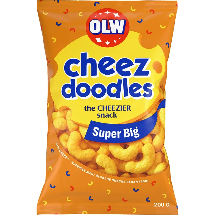 Cheez doodles Super big 200g OLW