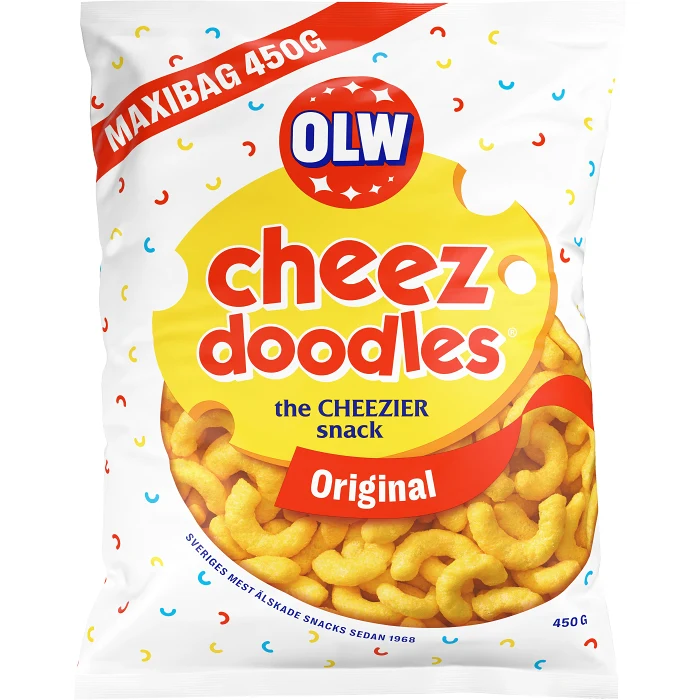 Cheez doodles maxibag 450g OLW