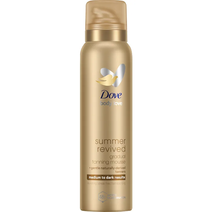 Brun utan sol Mousse 150ml Dove