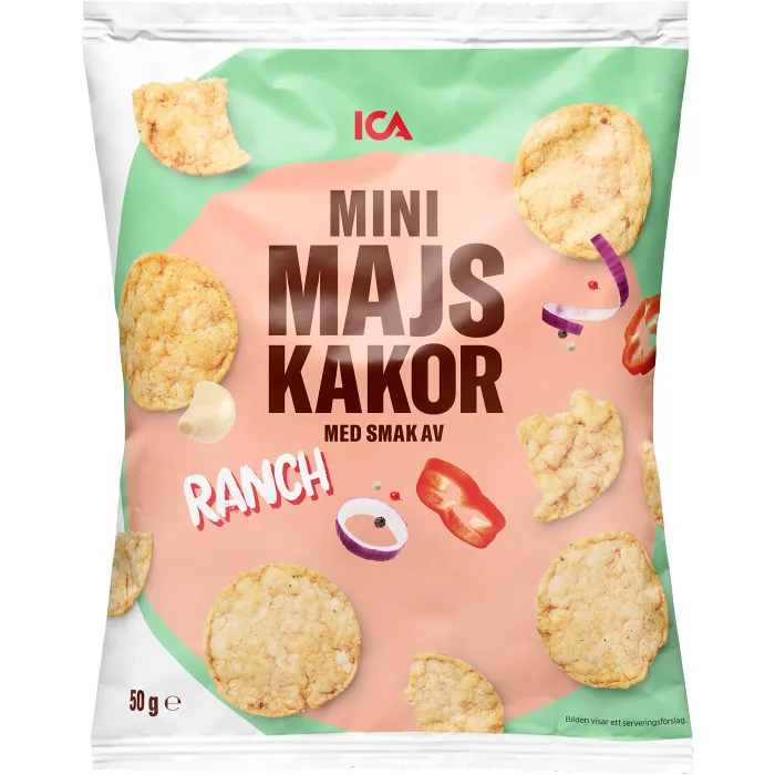 Minimajskakor Ranch 50g ICA