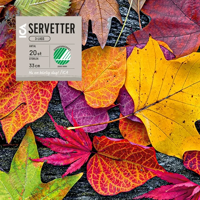 Servett 33cm Color ICA