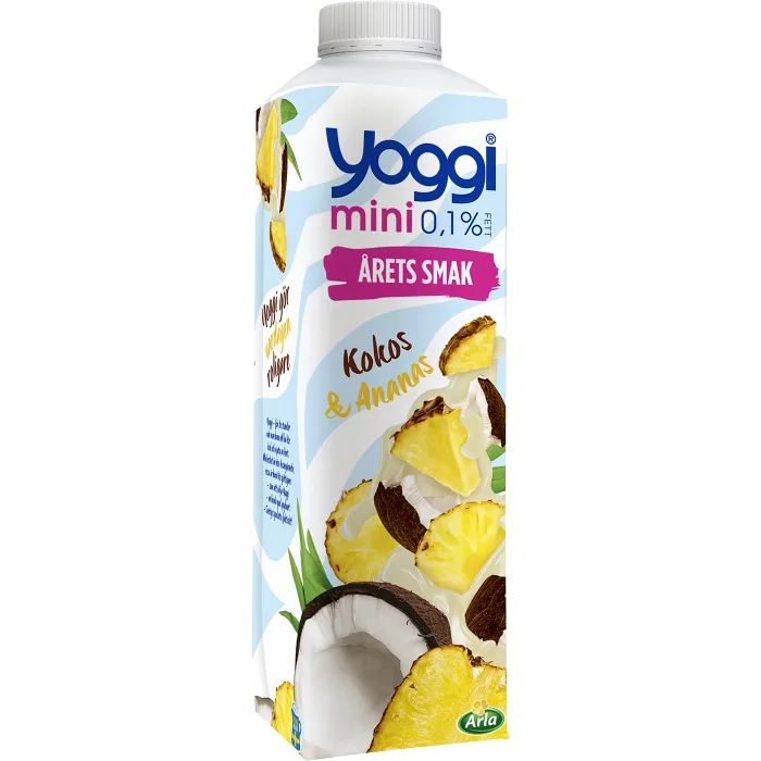 Yoghurt Mini Kokos Ananas 0,1% 1000g Yoggi®