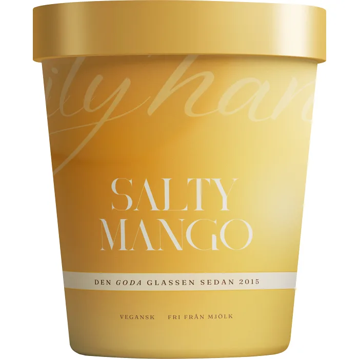 Glass Salty Mango 465ml Lily & Hanna's