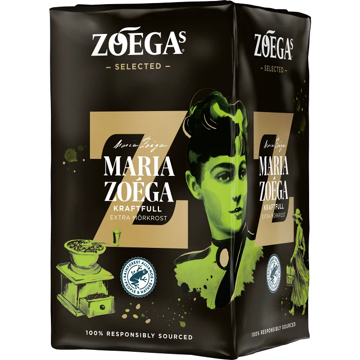 Bryggkaffe Maria Zoéga Skånerost 450g Zoegas