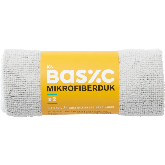 Mikrofiberduk 2-p ICA Basic