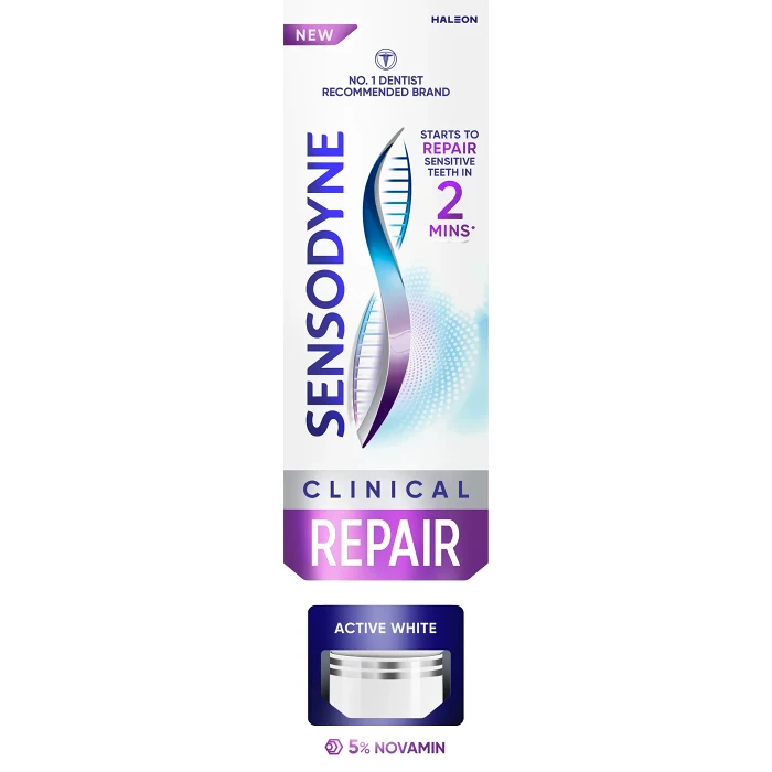 Tandkräm SSD Clinical Repair Active White 75ml Sensodyne