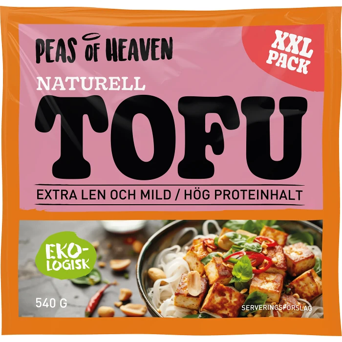 Tofu Naturell 540g Peas of Heaven