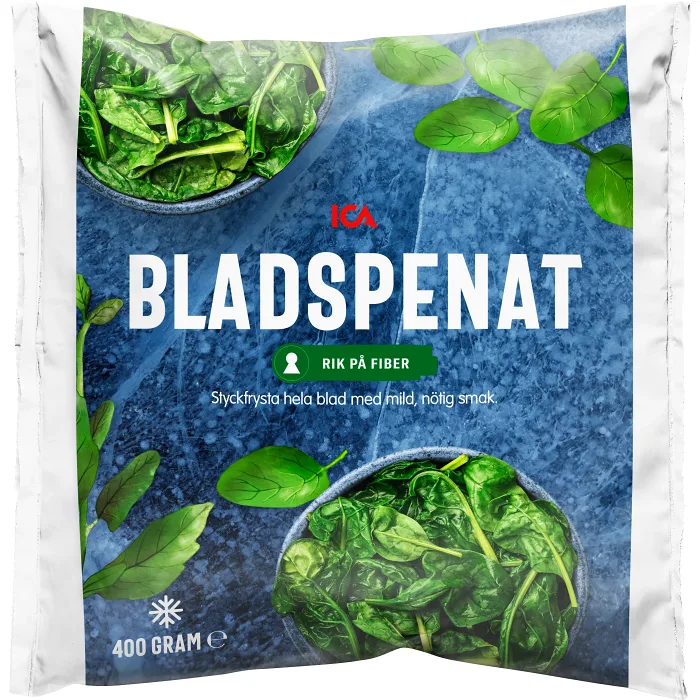 Bladspenat Fryst 400g ICA