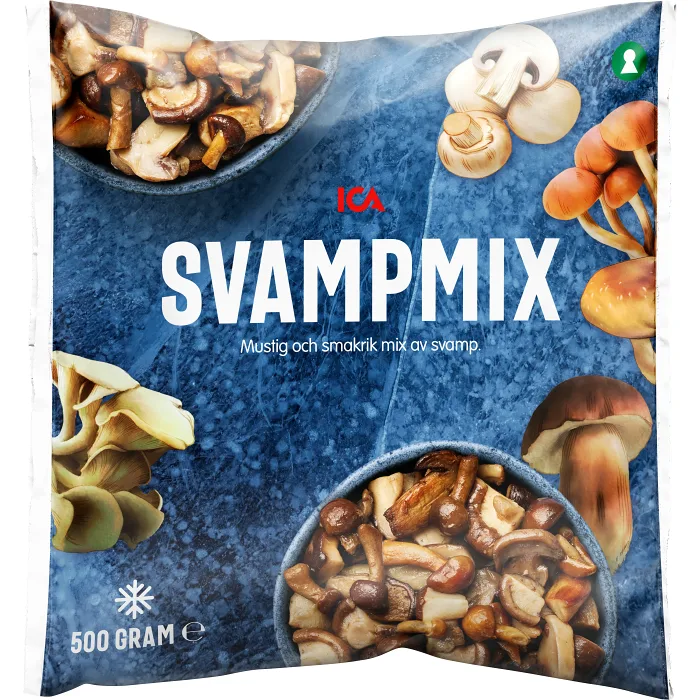 Svampmix Fryst 500g ICA