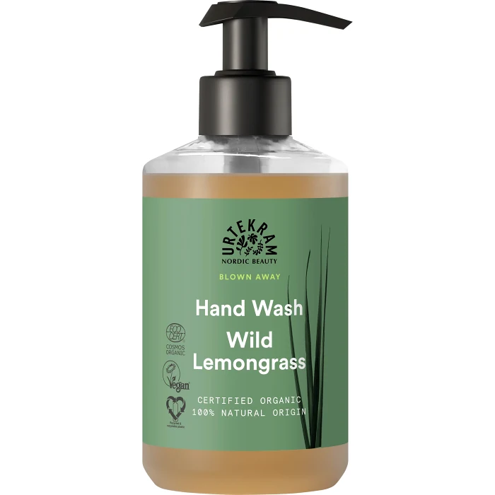 Handtvål Wild Lemongrass 300ml Urtekram