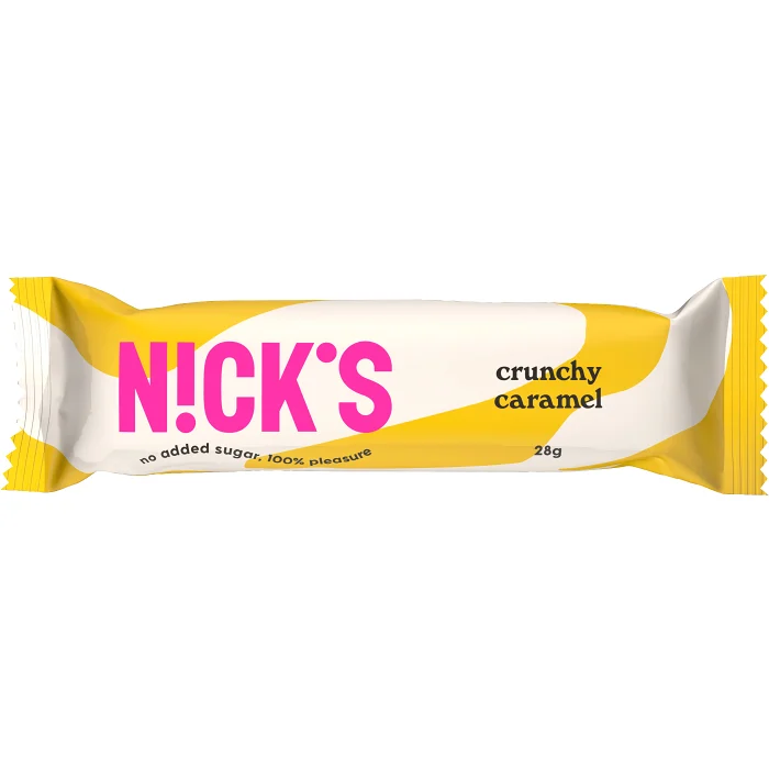 Chokladbar Crunchy Caramel 28g Nick´s