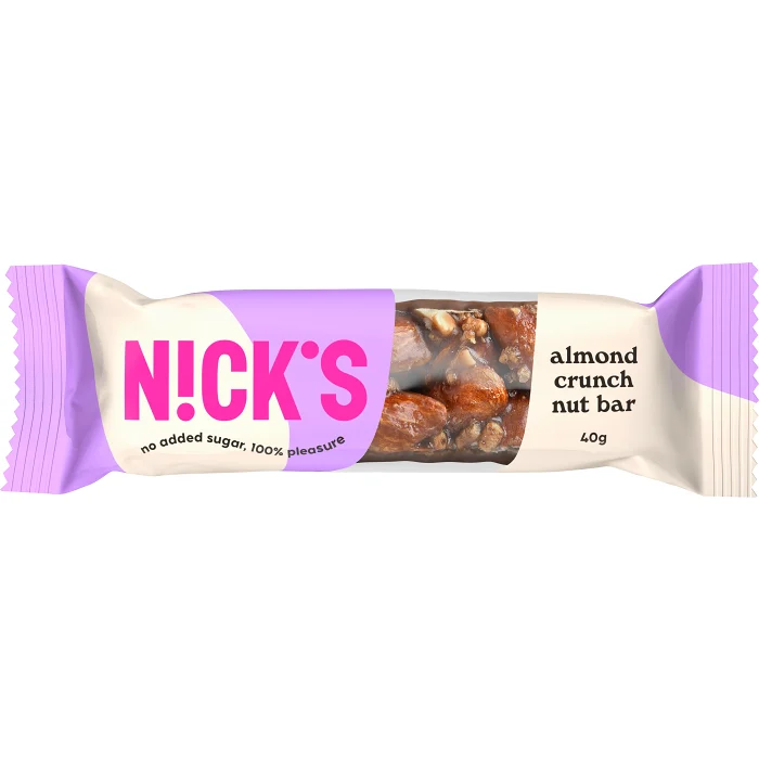 Nötbar Almond Crunch Vegan 40g Nick´s