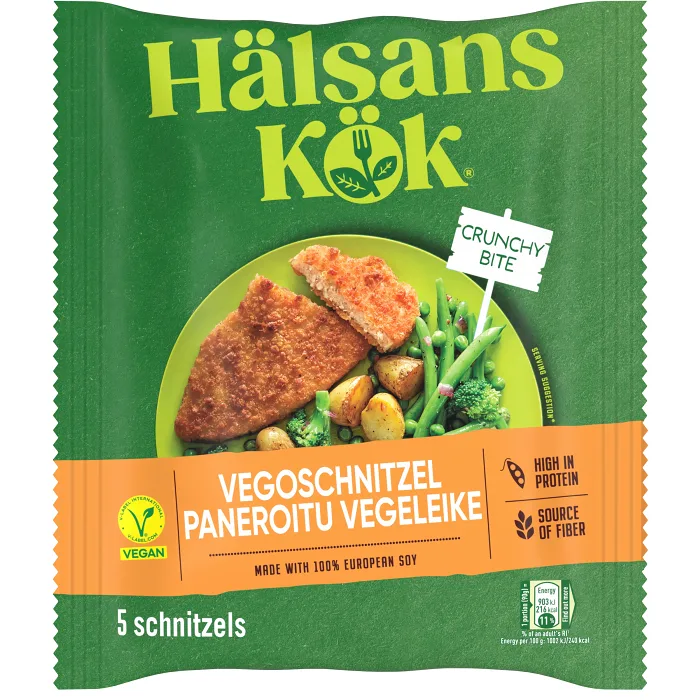 Vegan Schnitzel 450g Hälsans Kök