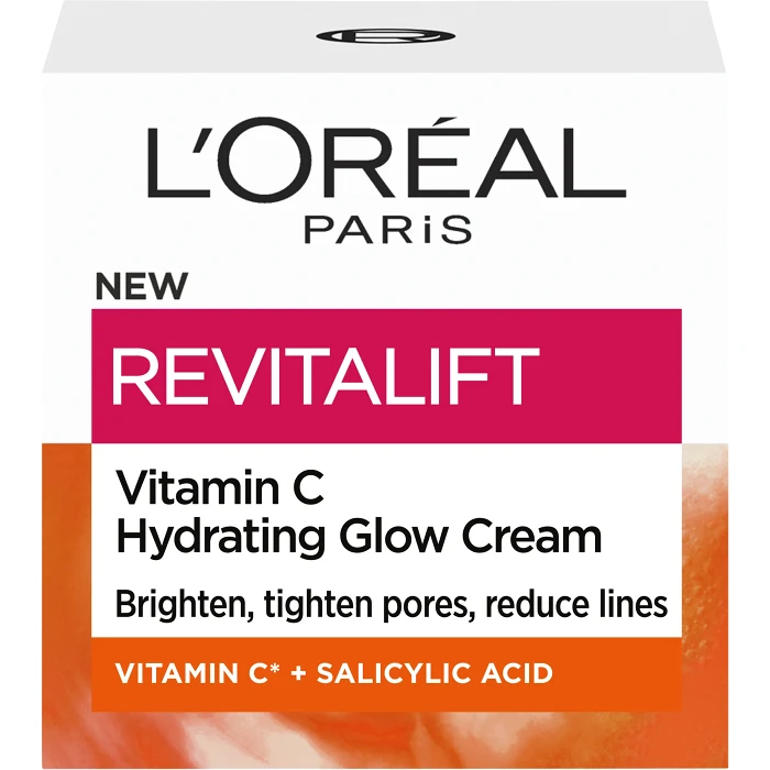 Dagkräm Vitamin C Hydrating Glow Cream 50ml Loreal Paris