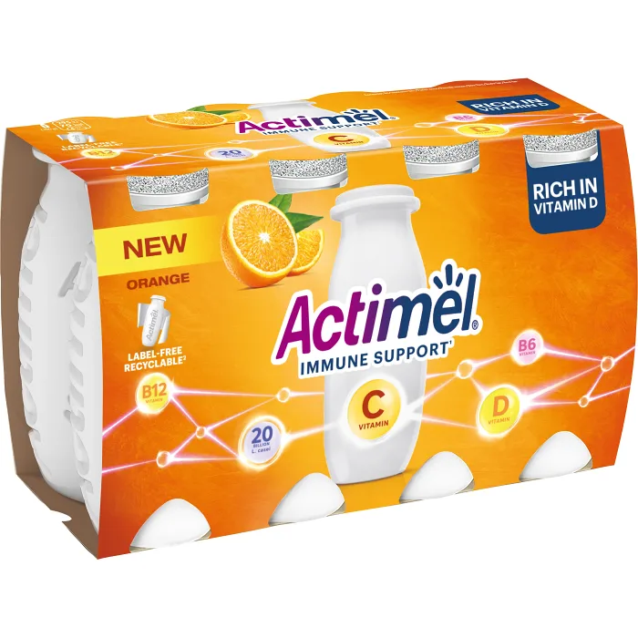 Drickyoghurt Apelsin 8-p 1,4% 800g Actimel