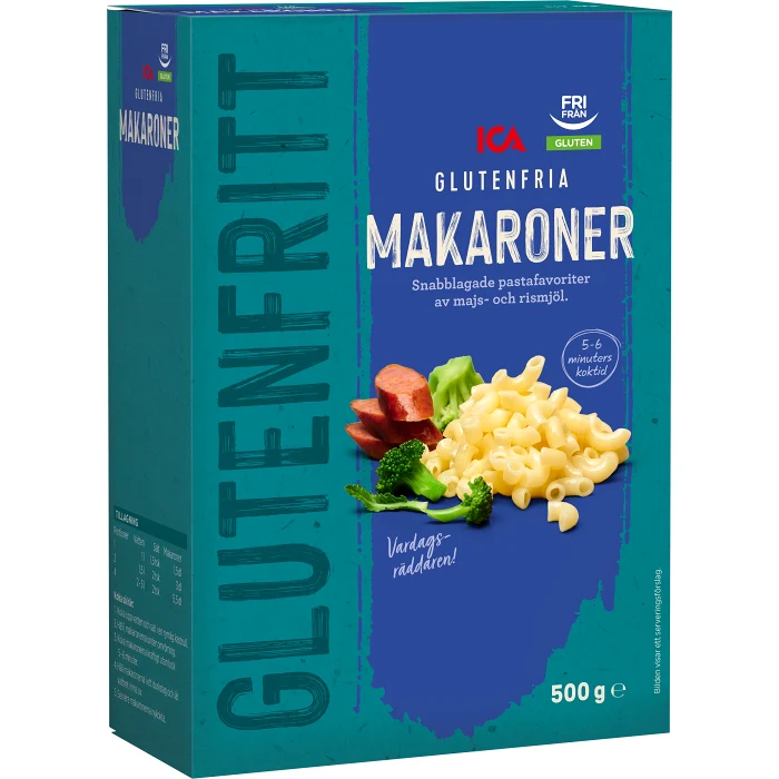 Makaroner Glutenfria 500g ICA