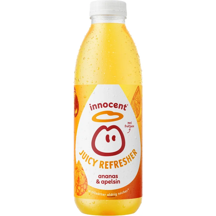 Juice Refresher Ananas Apelsin 750ml Innocent