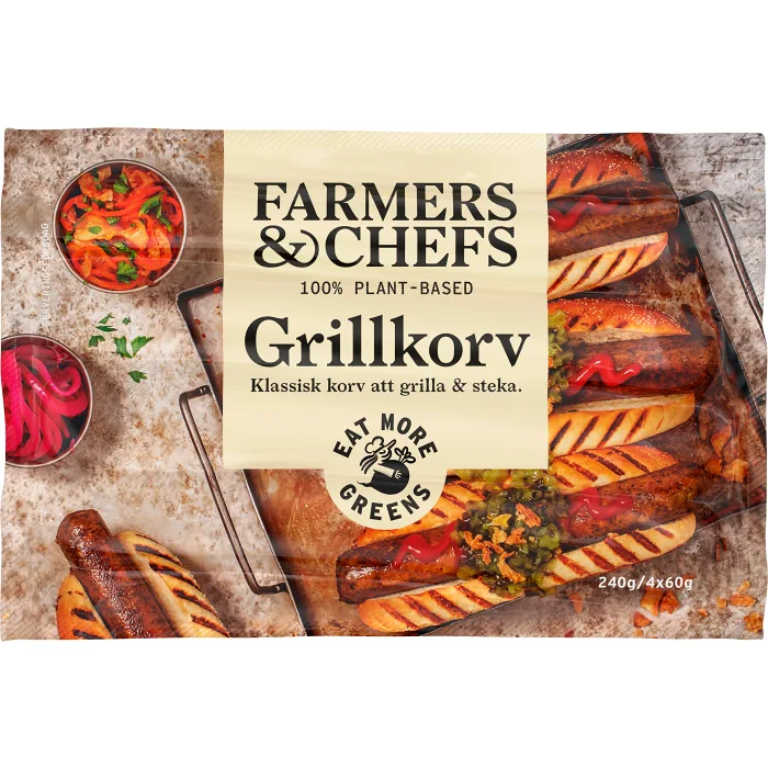 Grillkorv 240g Farmers & Chefs