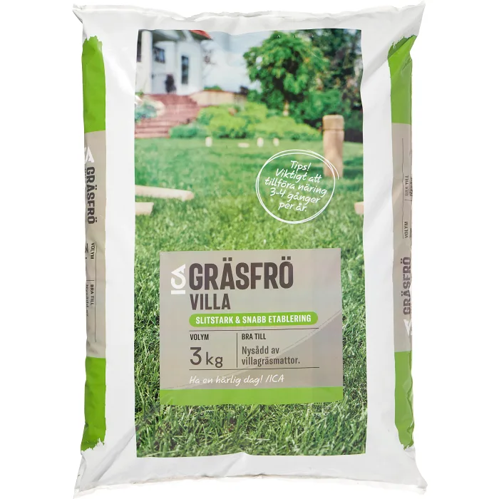 Gräsfrö Villa 3kg ICA Garden