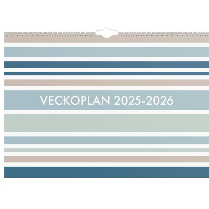 Väggkalender 25/26 Veckoplan