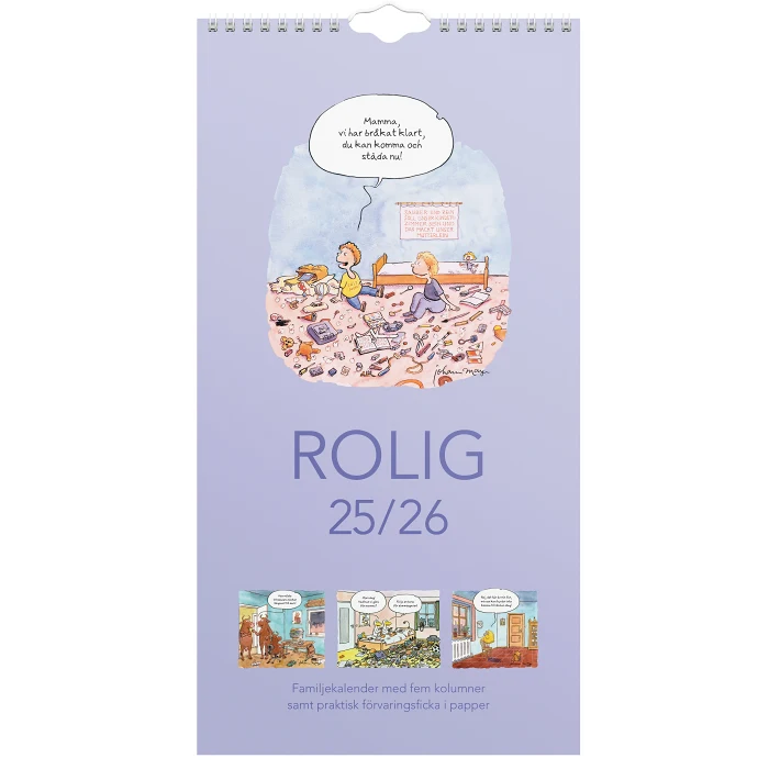 Familjekalender 25/26 Rolig