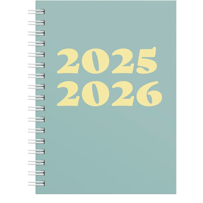 Kalender 25/26 Klara Blå A6,inlaga study.