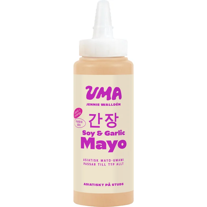 Asiatisk Mayo Soy & Garlic 250ml UMA