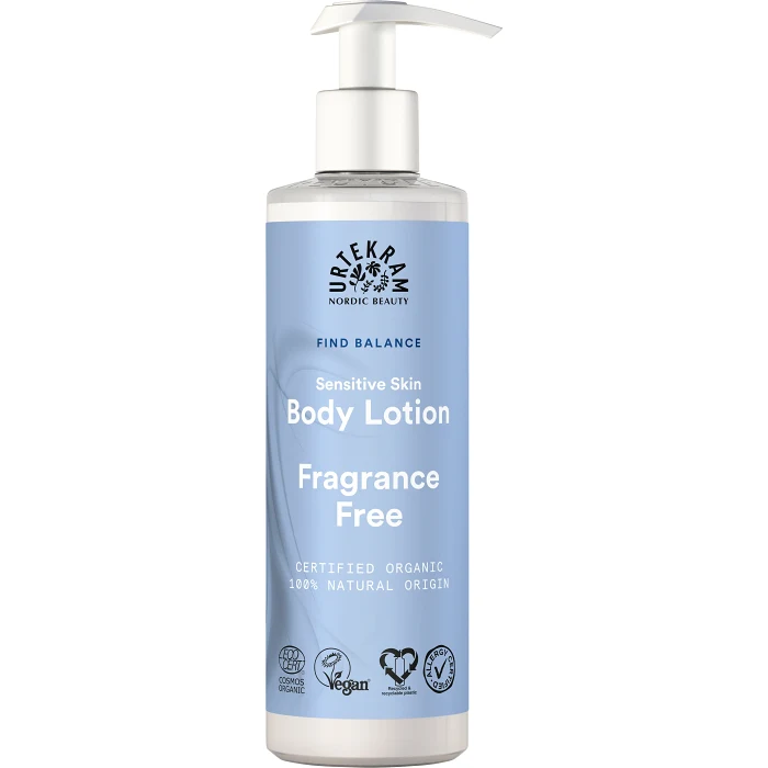 Body Lotion Find Balance Fragrance Free Ekologisk 245ml URTEKRAM