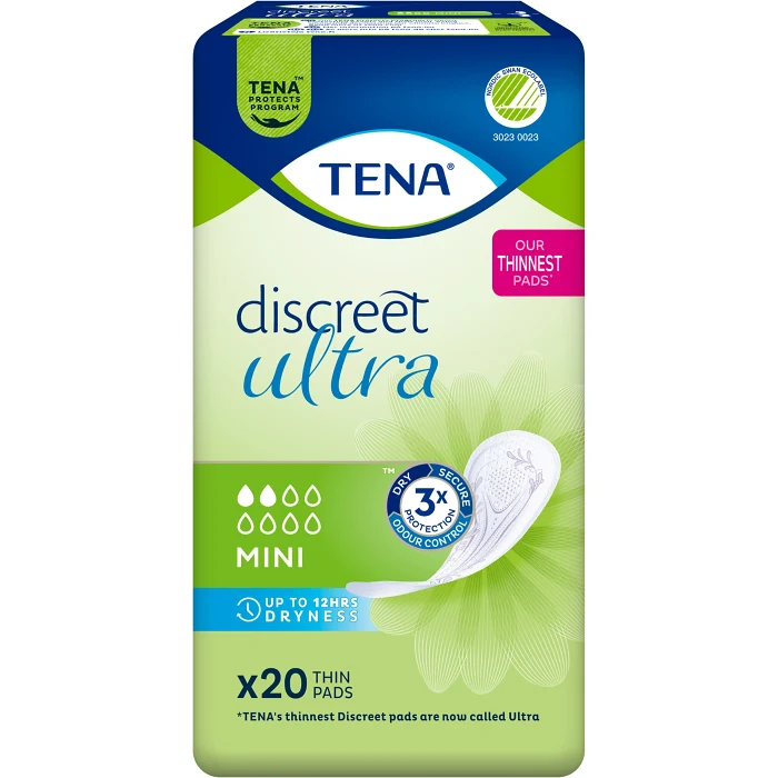 Inkontinensskydd Lady Discreet Mini 20-p Tena