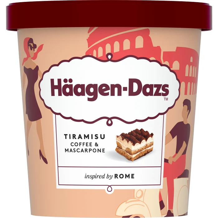 Glass Tiramisu 420ml Häagen Dazs