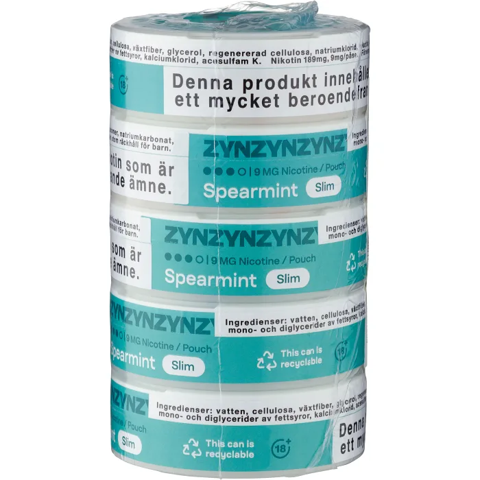 Spearmint Slim S3 5xStock Zyn