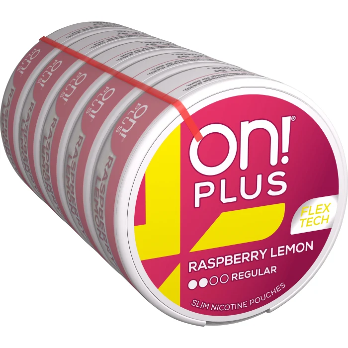 Raspberry/Lemon Regular 5xStock ON! Plus