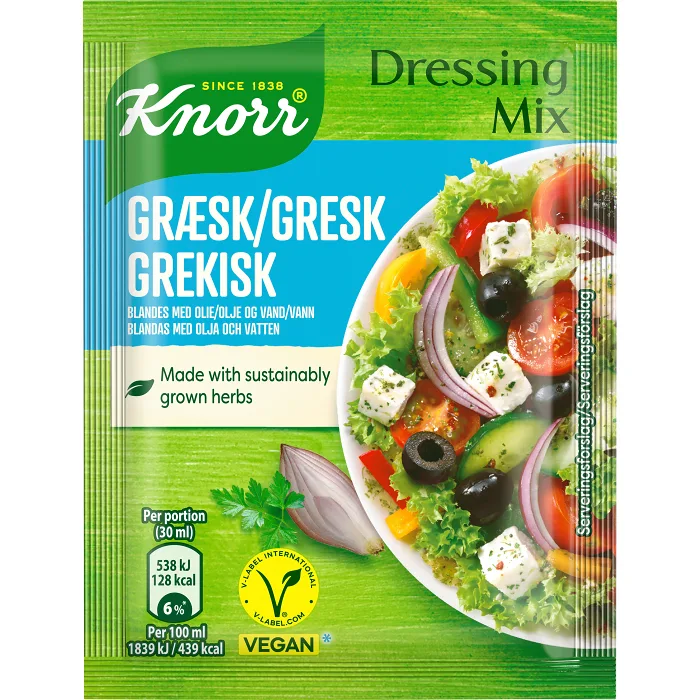 Dressingmix Grekisk 3-p Knorr