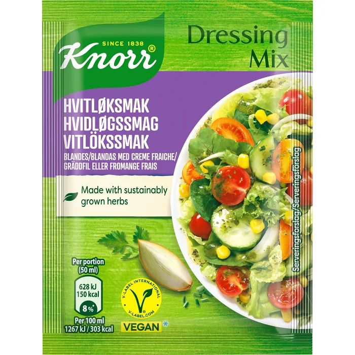 Dressingmix Vitlök 3-p Knorr