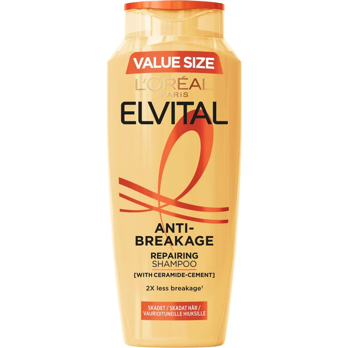 Anti-Breakage Skadat & slitet hår Schampo 400ml Elvital