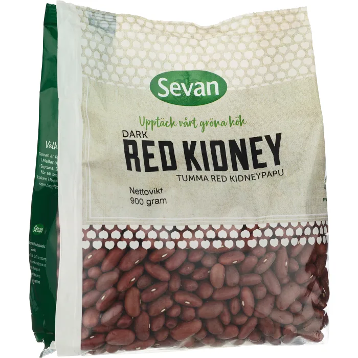 Mörkröda Kidneybönor 900g Sevan