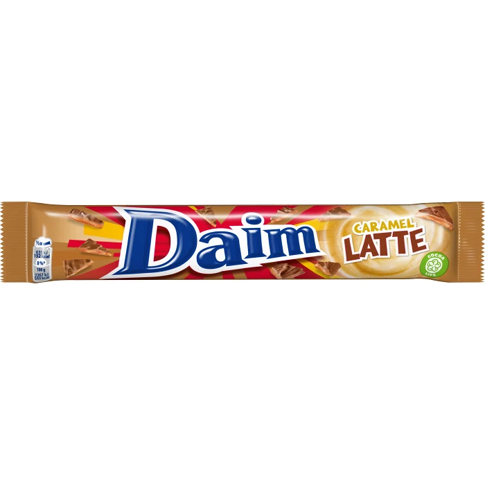 Choklad Stycksak Daim Caramel Latte 56g Daim