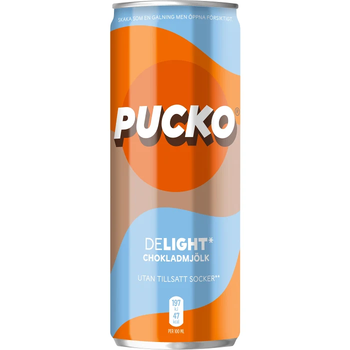 Chokladmjölk Pucko® Delight 1% 250ml Cocio