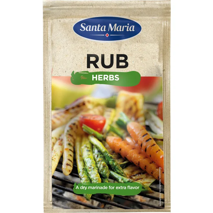 BBQrub Herbs Påse 22g Santa Maria