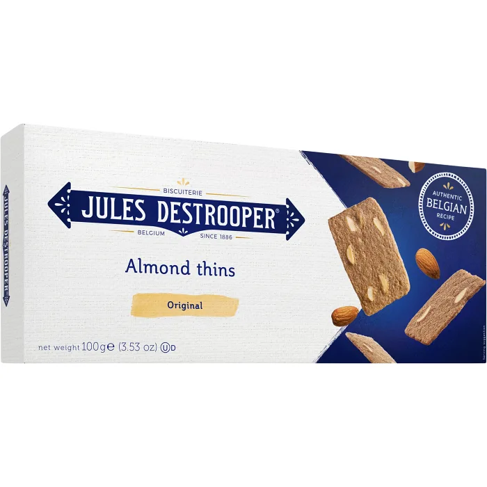 Mandelkakor Almond Thins 100g Jules Destrooper