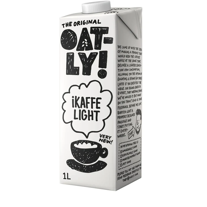 Havredryck iKaffe Light 1000ml Oatly