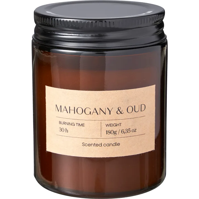 Doftljusburk Lucia mahogny ICA