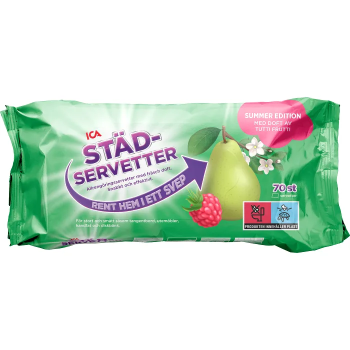 Städservetter Tuttifrutti Limited edition 70-p ICA