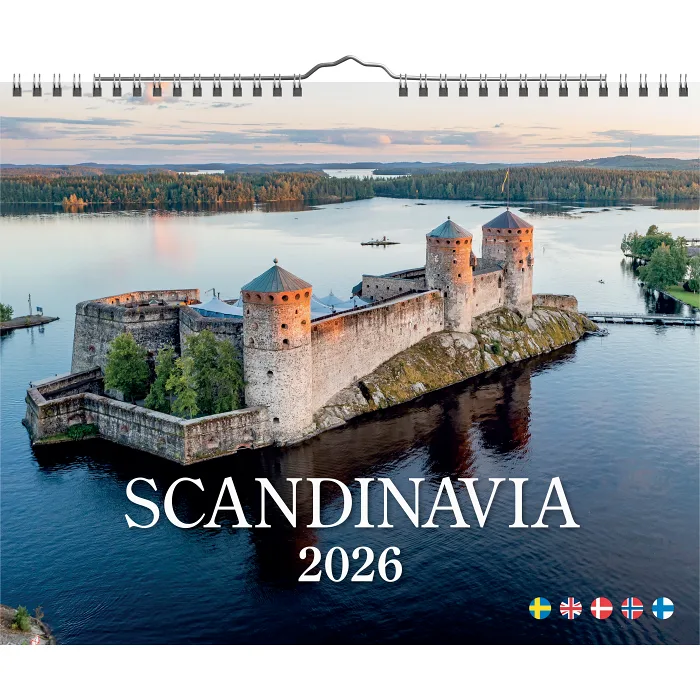 VäggKalender Scandinavia 2026