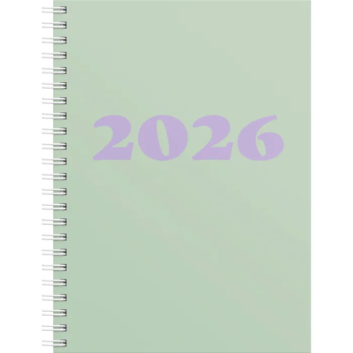 Kalender Klara Grön A5 2026