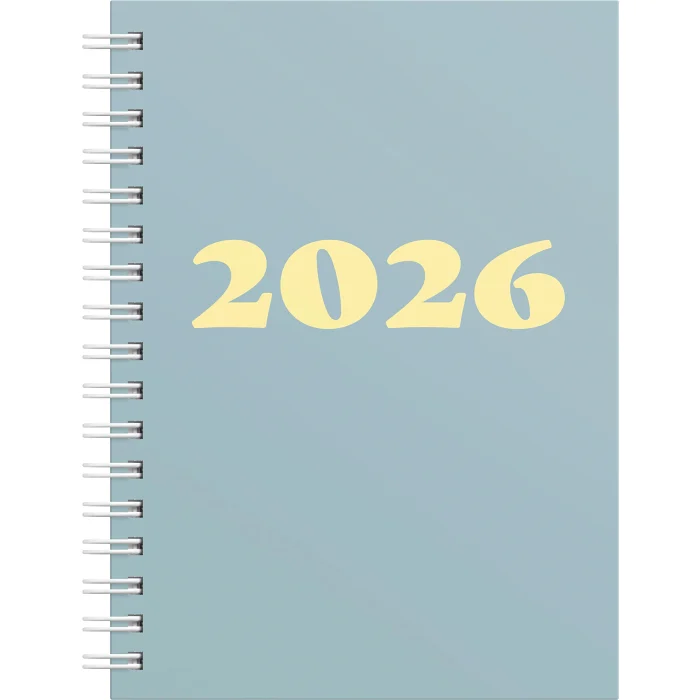 Kalender Klara Blå A6 2026