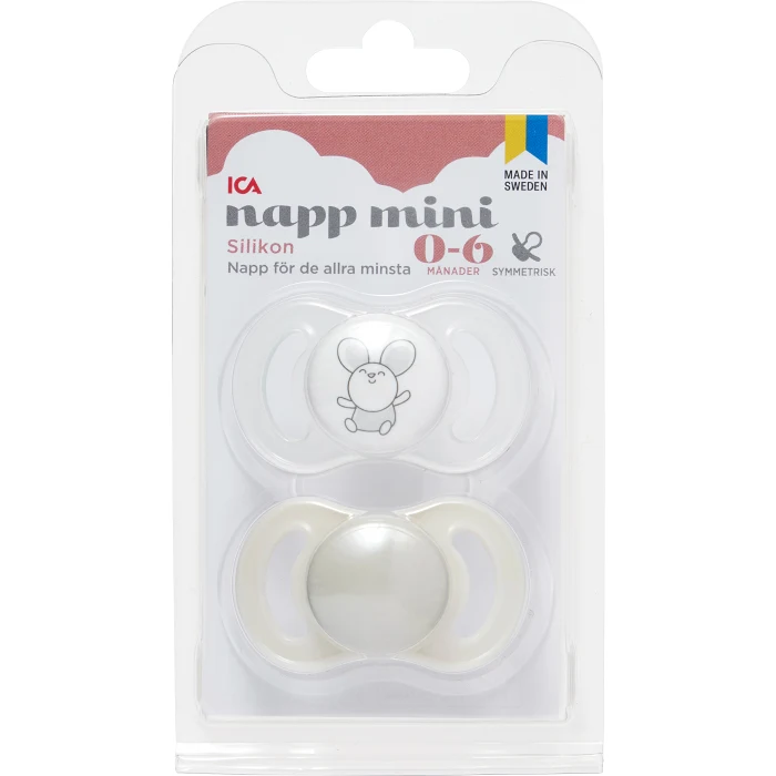 Napp Mini Silikon Mus 2-p ICA