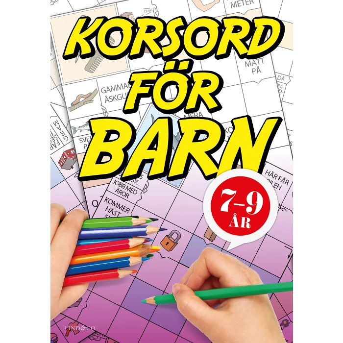 Korsord för barn 7-9 år