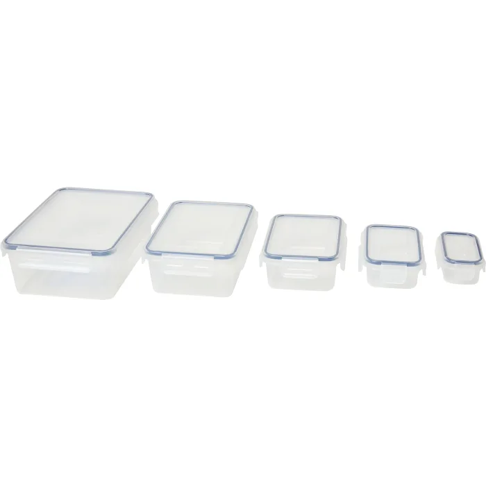 Förvaringsburk 5set snäpplock